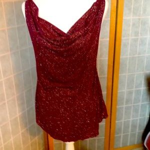 Cowl neck..Strappy back tank